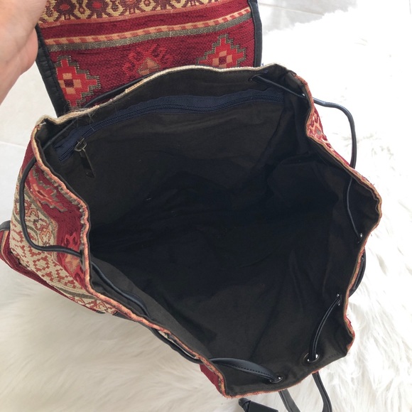 Beautiful Boho Chic Turkish Tapestry Backpack - Picture 7 of 7
